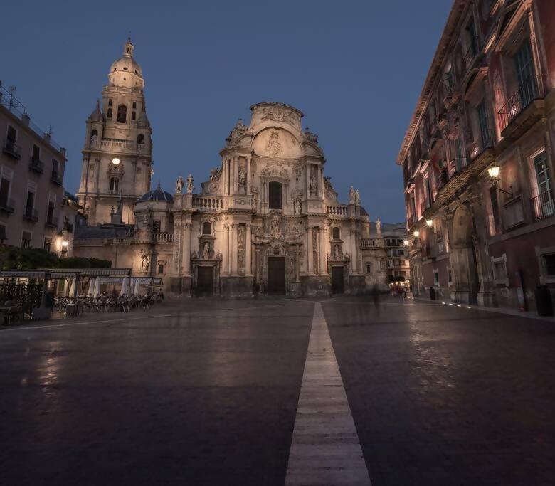 Апартаменты Atico Chic Fontes Junto A La Catedral Мурсия Экстерьер фото