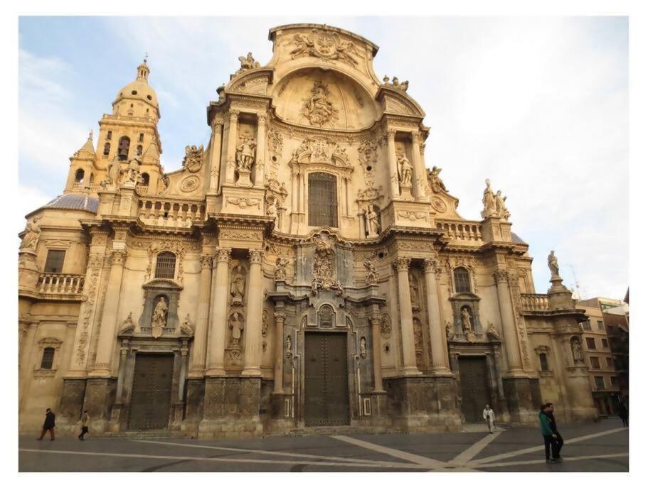 Апартаменты Atico Chic Fontes Junto A La Catedral Мурсия Экстерьер фото